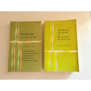 Vintage Dover Hindu & Buddhist Books – The Upanishads + Lotus Sutra